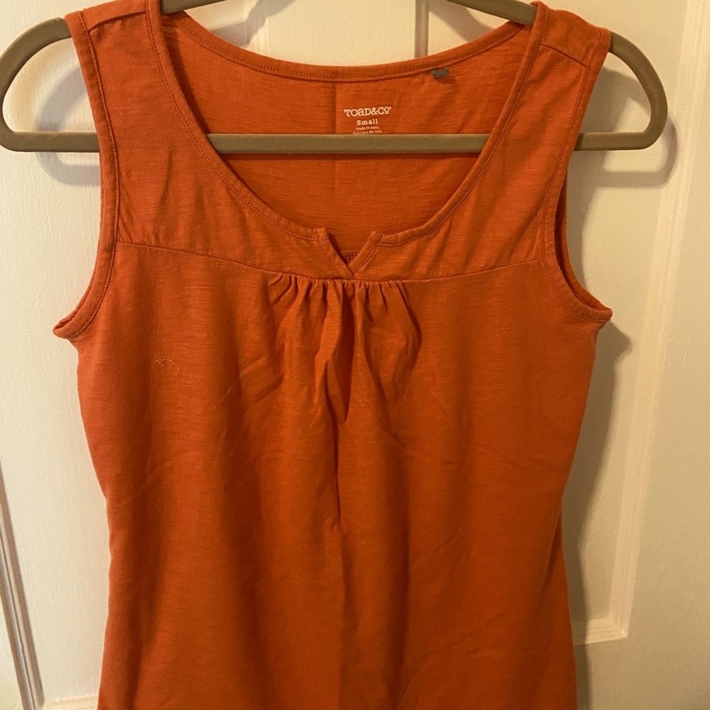Toad&Co. Sleeveless Top Size Small